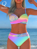 New Arrival Women'S Swimwear Beach Outfits Two Piece Set Summer Beach Festival Vacation Travel Sexy Bikini Sets Best Selling