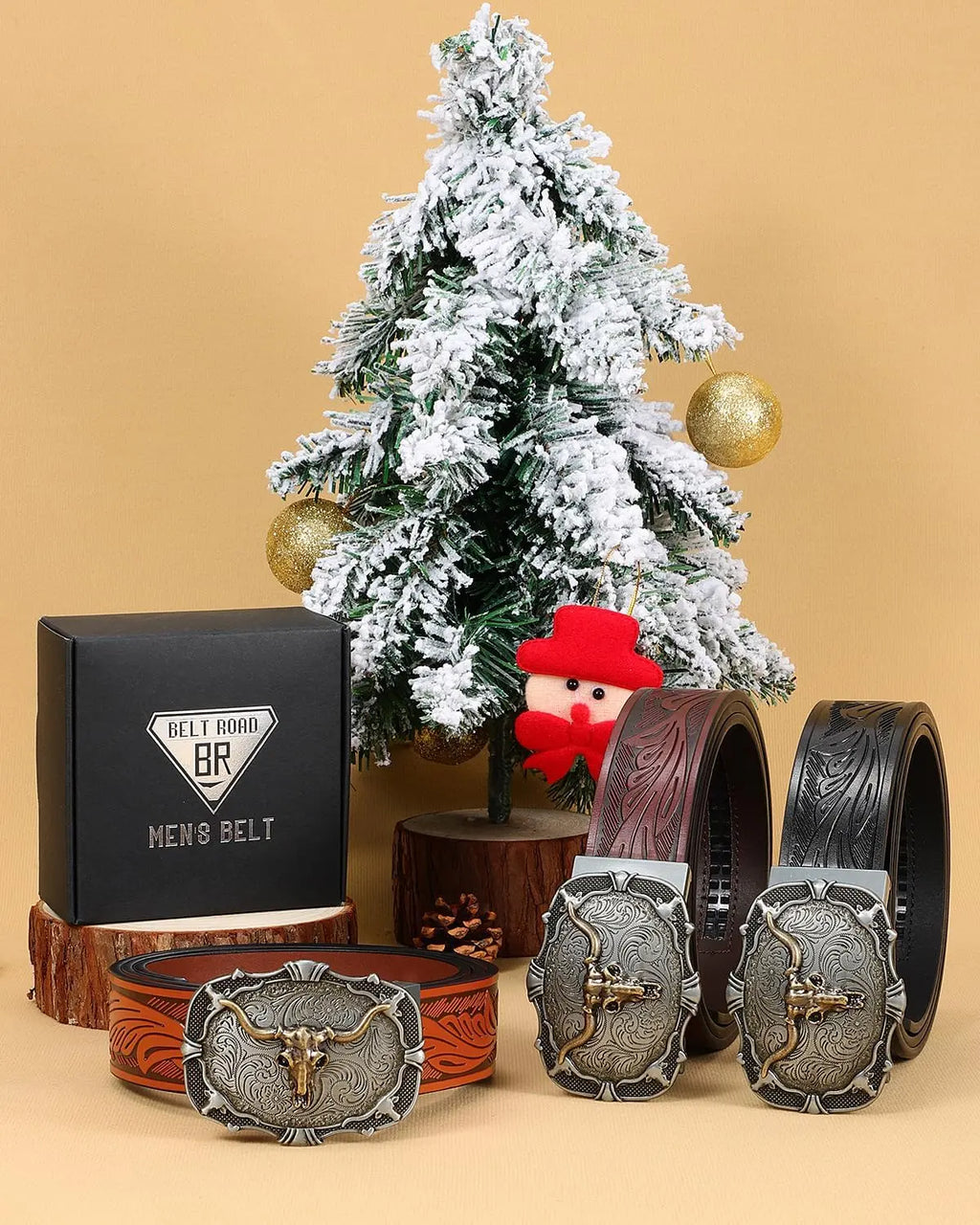 BELTROAD Men'S Western Ratchet Belt with Embossed Patterns & Smooth Ratcheting Action for Jeans & Casual Wear Perfect for Country Concerts & Rodeos
